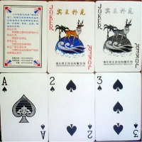 宾王(Bin wang) 2203布纹精品扑克