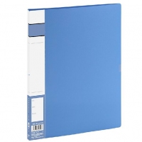 齐心(Comix) A602 文件夹 资料夹 单强力夹 A4 蓝色