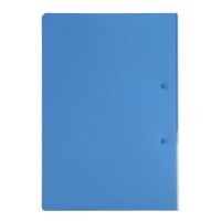 齐心(Comix) AB600A 单强力夹文件夹 资料夹 A4 蓝色