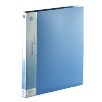 齐心(Comix) AL151A-P 超坚固文件夹 资料夹 长押夹 A4 蓝色