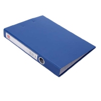 齐心(Comix) NO.333 纸板文件夹 资料夹 长押夹+板夹 A4 1.5寸 蓝色
