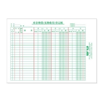 强林(QIANG LIN) 1707-16 16开库存物资登记账