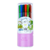 真彩·乐美(TrueColor) 2600-24 酷吖水彩笔 儿童学生画画笔 细...