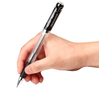 得力(deli) S20 0.7mm 黑色中性笔 签字笔