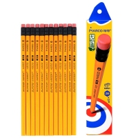 马可(MARCO) 4200E 2B-12支装黄色皮头高级书写铅笔
