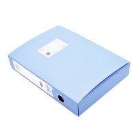晟琪 S5102草根档案盒 55mm 蓝色