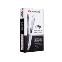 齐心(Comix) GPP008 速干黑色中性笔 0.5mm（匹配笔芯R008）