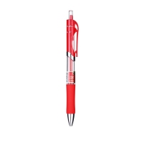 齐心(Comix) K3511 舒写按动中性笔 0.5mm（匹配笔芯 R929）红色