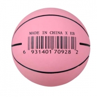 斯伯丁(Spalding) 51-170Y 高弹力迷你空心橡胶篮球儿童玩具小球 6cm 粉色