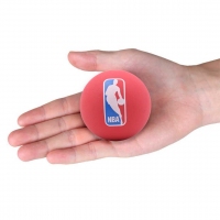 斯伯丁(Spalding) 51-187Y 高弹力迷你空心橡胶篮球儿童玩具小球 6cm NBA LOGO
