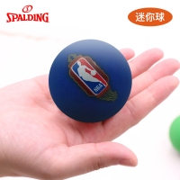 斯伯丁(Spalding) 51-214Y 高弹力迷你空心橡胶篮球儿童玩具小球 ...