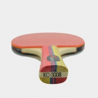 康驰(KangChi) KC3008插卡双反胶长柄横拍乒乓球拍（两拍三球）