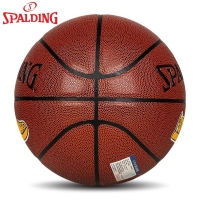 斯伯丁(Spalding) 76-408Y NBA控球后卫室内室外比赛训练蓝球 PU 7号