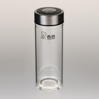 希诺(HEENOOR) XN-6016单层玻璃杯茶杯水杯 (380ml)