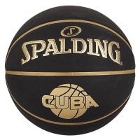 斯伯丁(Spalding) 76-632Y CUBA联赛标准室内外比赛PU篮球 ...
